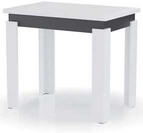 Τραπέζι Επεκτεινόμενο Family GR-TAB90-1 90x60x77cm White-Anthracite Μελαμίνη
