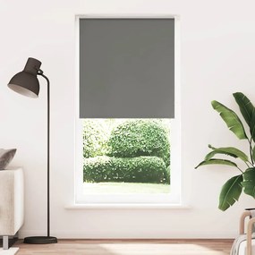 VidaXL Ρολέρ Μπλακάουτ γκρί 100x210 cm Πλάτος υφάσματος 95,7 cm