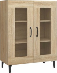 vidaXL Ντουλάπι Sonoma Δρυς 69,5 x 34 x 90 εκ. από Επεξεργασμένο Ξύλο