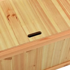 vidaXL Πάγκος 107 x 45 x 75,5 εκ. από Μασίφ Ξύλο Ελάτης