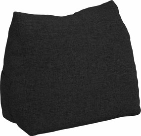 vidaXL Μαξιλάρι Πλάτης Μαύρο 45 x 20 x 35 εκ. ύφασμα