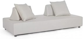 Καναπές  Piper Εξωτερικού Χώρου Κρεμ 200x90x32εκ. - Μπεζ