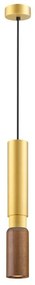 Φωτιστικό Οροφής Κρεμαστό 01300-04 GU10 7x40cm Gold Luma