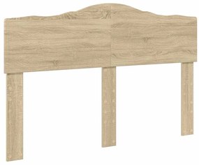 vidaXL Κεφαλάρι με κεφαλάρι Δρύς Sonoma 160 cm Επεξεργασμένο ξύλο