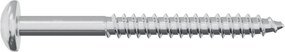 vidaXL Ξυλοβίδα 12 pcs Ασημί 9,8 x 53 mm Ατσάλι