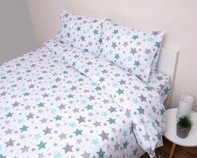 Σετ Σεντόνια Υπέρδιπλα με Λάστιχο 160x200+25 Σείριος