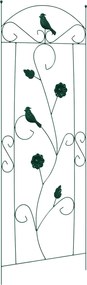 vidaXL Φράχτης Κήπου 3 pcs Πράσινο 110 x 40 cm Ατσάλι