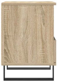 vidaXL Κομοδίνο Sonoma Δρυς 40 x 35 x 50 εκ. από Επεξεργ. Ξύλο