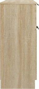 vidaXL Ντουλάπι Sonoma Δρυς 60 x 30 x 70 εκ. από Επεξεργασμένο Ξύλο