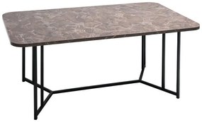 Τραπεζάκι Σαλονιού Diamond Fylliana Γκρί Μάρμαρο 115x68x45 εκ. 115x68x45 εκ.