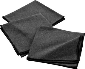 Πετσέτες Φαγητού (Σετ 3τμχ) L-C Mistraline Anthracite 1731234