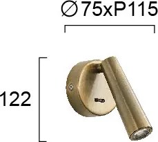 Σποτ Μονόφωτο LED Viokef Mystery 4271301