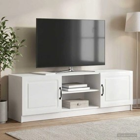VidaXL Ντουλάπι TV Γυαλιστερό Λευκό 150 x 31 x 47 εκ