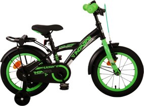 Thombike 14 Inch 22,5 cm Boys Coaster Brake Black/Green