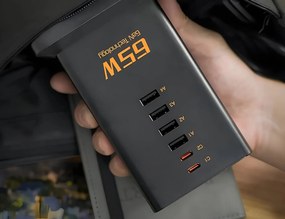 ΠΟΛΎΜΠΡΙΖΑ POWER STRIP TESSAN 8 IN 1 GAN 3XSCHUKO 4XUSB 2XTYP