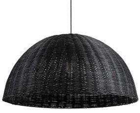 Φωτιστικό Οροφής Montana 02384 Φ80x40cm 1xE27 IP20 Black GloboStar