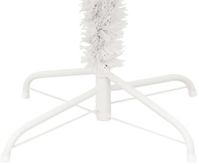 vidaXL Χριστουγεν. Δέντρο Προφωτισμένο Τεχνητό Μπάλες Λευκό 150εκ