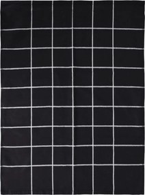 vidaXL Σετ Πετσετών 12 Τεμαχίων Μαύρες Βαμβακερές