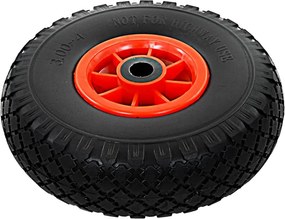vidaXL Ρόδες για Καρότσια 2 τεμ. 3.00-4 (260x85) Συμπαγής Πολυουρεθάνη