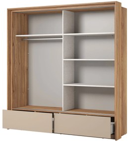 Ντουλάπα Shizen συρόμενη-Μήκος: 200 εκ.