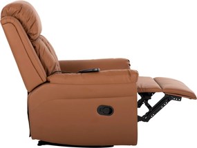 ΠΟΛΥΘΡΟΝΑ ΜΑΣΑΖ HAPPER HM9785.12 ΚΑΦΕ PU 76x94x102Υ εκ.