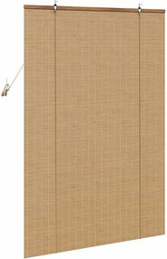 vidaXL Ρόλερ (στόρι) Καφέ 110 x 160 cm Μπαμπού