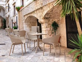 Τραπέζι Πτυσσόμενο Sky 60Χ60X74Εκ. Dove Grey