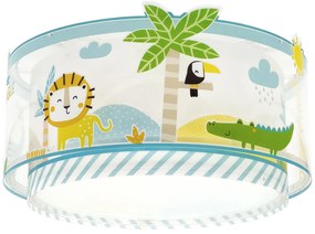 Παιδικό Φωτιστικό Πλαφονιέρα Ango My Little Jungle 76116