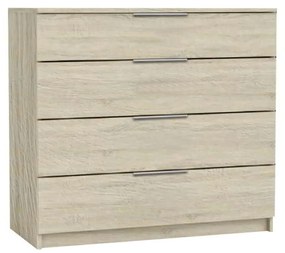 Συρταριέρα DRAWER 4-Σ 80x40x83cm Sonoma