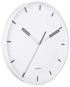 Ρολόι Τοίχου Dipped KA5775BK Φ40cm White Karlsson Metal