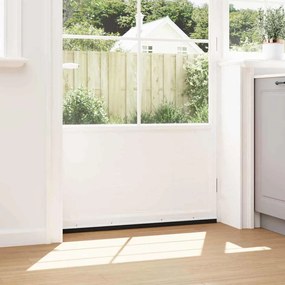 vidaXL Σφραγίδες πόρτας με βούρτσες που προσαρτώνται 2 pcs Λευκό