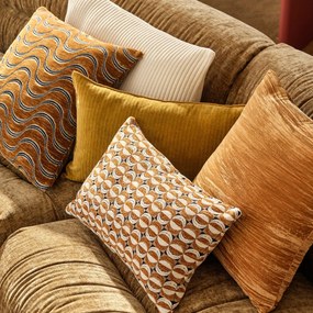 Μαξιλαροθήκη 45 x 45 εκ., από βελούδινο chenille, VILNIA