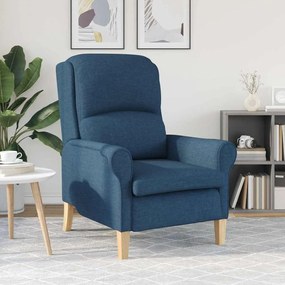 vidaXL Πολυθρόνα Μπλε 76 x 94 x 102 εκ. ύφασμα