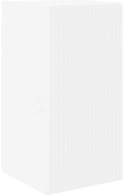 vidaXL Σετ επίπλου τηλεόρασης Επιτοίχιο 2 pcs Λευκό Επεξεργασμένο ξύλο