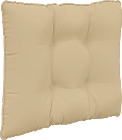 vidaXL Μαξιλάρι Καναπέ Εξωτερικού Χώρου 3 pcs Μπεζ Πολυεστέρας