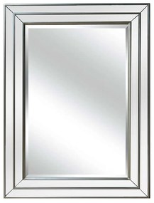 Καθρέπτης Τοίχου Livello 11-0262 80x110cm Champagne Wood, Glass