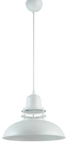 Φωτιστικό Κρεμαστό ALEV Λευκό Μέταλλο 34x34x80cm - 14301009