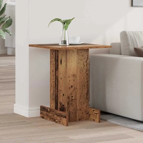 vidaXL End Table Παλιό ξύλο 44,5 x 45 x 55 εκ Επεξεργασμένο ξύλο