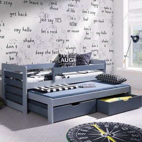 Κρεβάτι παιδικό Tomasz II-Anthraki - 205.00Χ97.00Χ77.00cm