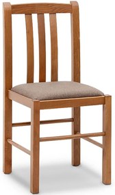 Καρέκλα Τραπεζαρίας Derry 0228344 42x42x90cm Walnut Ξύλο,Ύφασμα