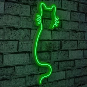 Διακοσμητικό Φωτιστικό Τοίχου Cat 395NGR1634 22x2x48cm Led 20,1W Green Wallity
