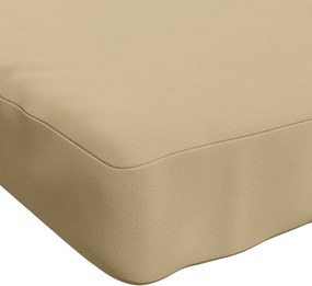 vidaXL Μαξιλάρια Πάγκου 2 Τεμαχίων VUGHT 2 pcs 100% Πολυεστέρας Μπεζ