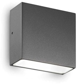 Φωτιστικό Τοίχου - Απλίκα Tetris 113753 10x4x9cm 1xG9 15W Anthracite Ideal Lux