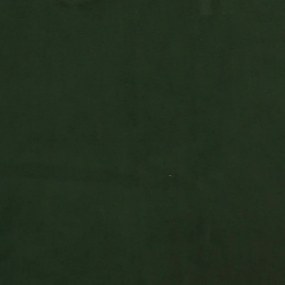 vidaXL Υποπόδιο Σκούρο Πράσινο 45x29,5x35 εκ. Βελούδινο