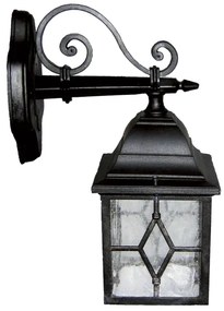 Απλίκα Φωτιστικό Τοίχου μαύρο Dimitra 170 LP-710Ak Heronia-07-1085-Μαύρο 07-1085