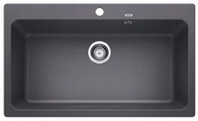 Blanco Naya XL 9 Rock Grey SILGRANIT™ PuraDur™ Γρανιτένιος Νεροχύτης Ένθετος με 1 Γούρνα 86x51cm