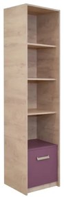 MATIS Βιτρίνα ντουλάπα Kinder 1V Βιολετί Matis640661