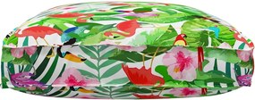 vidaXL Μαξιλάρι Floral Πολύχρωμο 120 x 80 x 12 cm Ύφασμα Όξφορντ