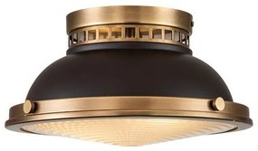 Πλαφονιέρα Φωτιστικό Οροφής 2xE27 Amelia Elstead Lighting-HK-AMELIA-F-M-RB-Σκ. καφέ HK-AMELIA-F-M-RB
