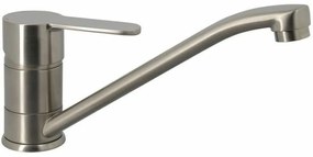 Kitchen Tap Rousseau BORN NF Γκρι Ανοξείδωτο ατσάλι